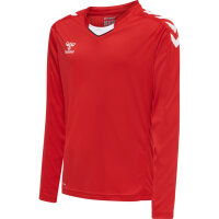 Hummel hmlCORE XK POLY JERSEY L/S KIDS - TRUE RED - 140