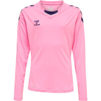 Hummel hmlCORE XK POLY JERSEY L/S KIDS - COTTON CANDY - 176