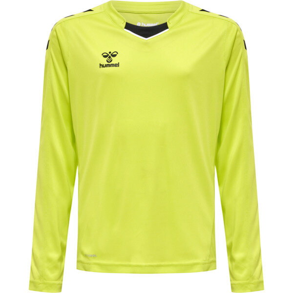Hummel hmlCORE XK POLY JERSEY L/S KIDS - LIME POPSICLE - 128