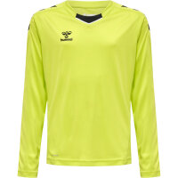 Hummel hmlCORE XK POLY JERSEY L/S KIDS - LIME POPSICLE - 128