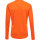 Hummel hmlCORE XK POLY JERSEY L/S KIDS - ORANGE TIGER - 164