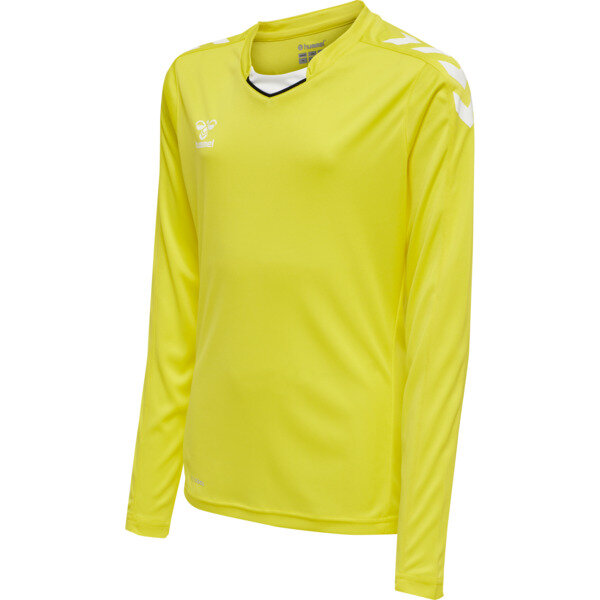 Hummel hmlCORE XK POLY JERSEY L/S KIDS - BLAZING YELLOW - 128