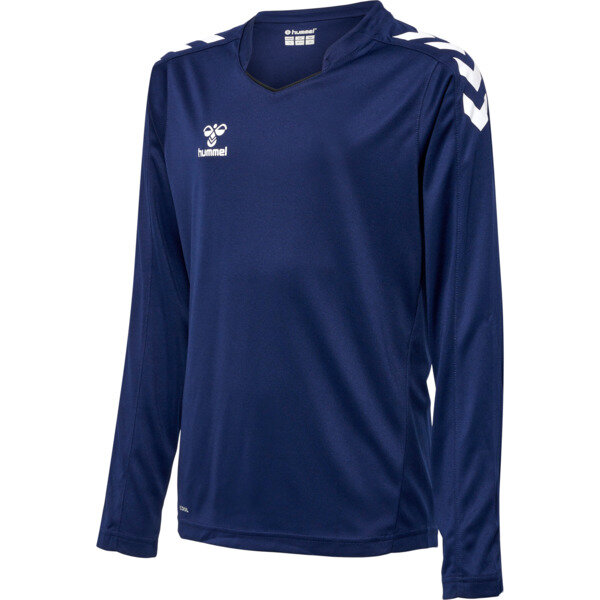 Hummel hmlCORE XK POLY JERSEY L/S KIDS - MARINE - 152