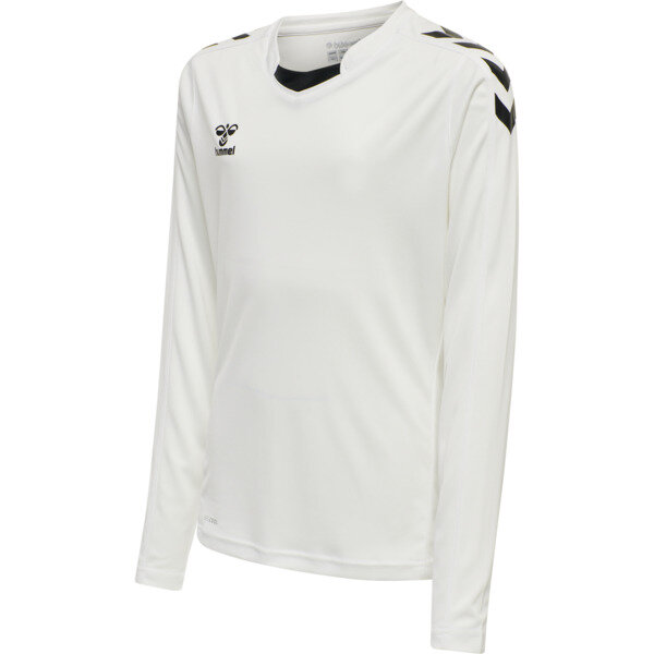 Hummel hmlCORE XK POLY JERSEY L/S KIDS - WHITE - 116