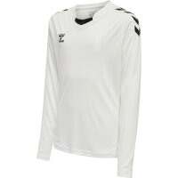 Hummel hmlCORE XK POLY JERSEY L/S KIDS - WHITE - 128