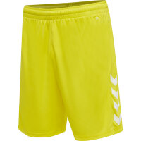 hmlCORE XK POLY SHORTS - BLAZING YELLOW - M