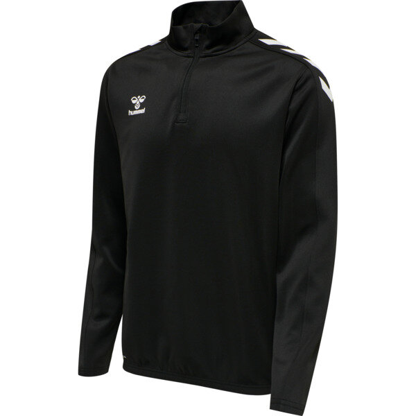 Hummel hmlCORE XK HALF ZIP POLY SWEAT - BLACK - L