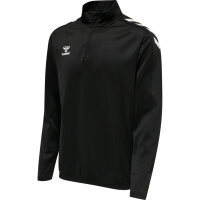 Hummel hmlCORE XK HALF ZIP POLY SWEAT - BLACK - M