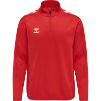 Hummel hmlCORE XK HALF ZIP POLY SWEAT - TRUE RED - S