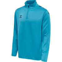 Hummel hmlCORE XK HALF ZIP POLY SWEAT - BLUE DANUBE - M