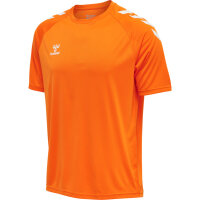 Hummel hmlCORE XK CORE POLY T-SHIRT S/S Herren ORANGE TIGER L