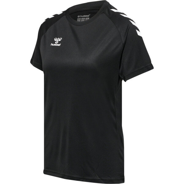 Hummel hmlCORE XK CORE POLY T-SHIRT S/S WOMAN - BLACK - XL