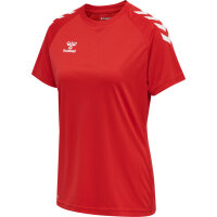 Hummel hmlCORE XK CORE POLY T-SHIRT S/S WOMAN - TRUE RED - 2XL