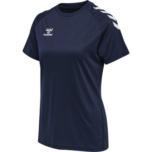 Hummel hmlCORE XK CORE POLY T-SHIRT S/S WOMAN - MARINE - XS