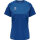 Hummel hmlCORE XK CORE POLY T-SHIRT S/S WOMAN - TRUE BLUE - M