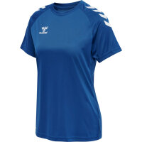 Hummel hmlCORE XK CORE POLY T-SHIRT S/S WOMAN - TRUE BLUE - XL