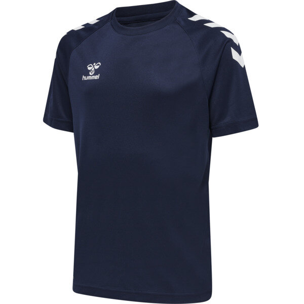 Hummel hmlCORE XK CORE POLY T-SHIRT S/S KIDS - MARINE - 164