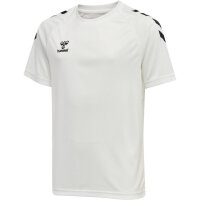 Hummel hmlCORE XK CORE POLY T-SHIRT S/S KIDS - WHITE - 164