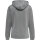 Hummel hmlCORE XK POLY SWEAT HOODIE WOMAN - GREY MELANGE - S