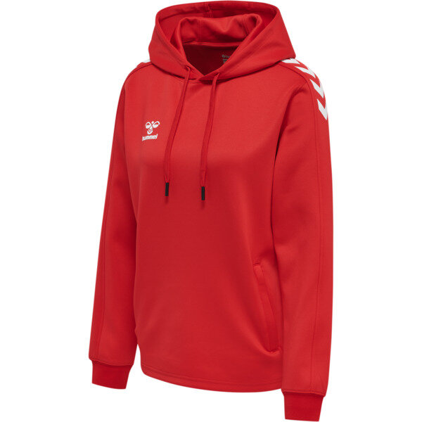 Hummel hmlCORE XK POLY SWEAT HOODIE WOMAN - TRUE RED - XL
