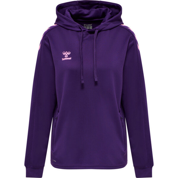 Hummel hmlCORE XK POLY SWEAT HOODIE WOMAN - ACAI - M