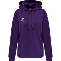 Hummel hmlCORE XK POLY SWEAT HOODIE WOMAN - ACAI - M
