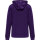 Hummel hmlCORE XK POLY SWEAT HOODIE WOMAN - ACAI - XS
