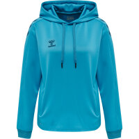 Hummel hmlCORE XK POLY SWEAT HOODIE WOMAN - BLUE DANUBE - XL