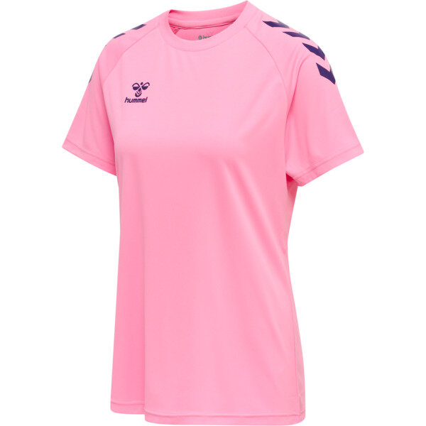 Hummel hmlCORE XK CORE POLY T-SHIRT S/S WOMAN - COTTON CANDY - L
