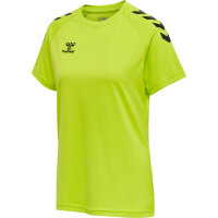 Hummel hmlCORE XK CORE POLY T-SHIRT S/S WOMAN - LIME POPSICLE - L