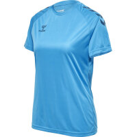 Hummel hmlCORE XK CORE POLY T-SHIRT S/S WOMAN - BLUE DANUBE - XL