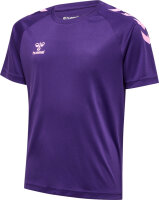 Hummel hmlCORE XK CORE POLY T-SHIRT S/S KIDS - ACAI - 152