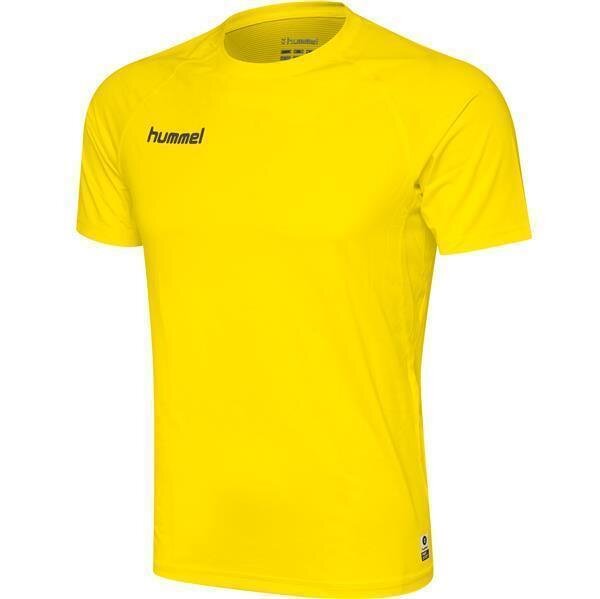 Hummel HML FIRST PERFORMANCE JERSEY S/S Gelb Größe L