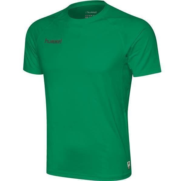 Hummel HML FIRST PERFORMANCE JERSEY S/S Grün Größe M