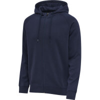 Hummel hmlRED CLASSIC ZIP HOODIE - MARINE - 4XL