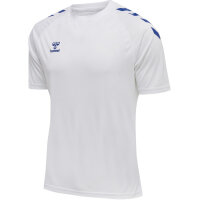 Hummel hmlCORE XK CORE POLY T-SHIRT S/S Herren WHITE/TRUE BLUE L