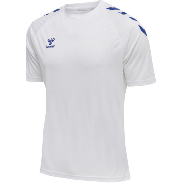 Hummel hmlCORE XK CORE POLY T-SHIRT S/S Herren WHITE/TRUE BLUE S