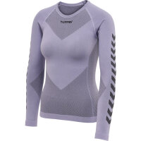 HUMMEL FIRST SEAMLESS JERSEY L/S WOMAN LAVENDER MELANGE XS-S