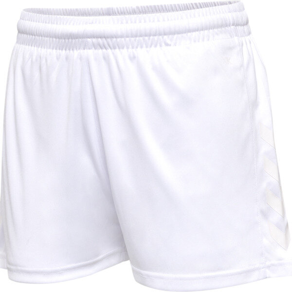 Hummel hmlCORE XK POLY SHORTS WOMAN - WHITE/WHITE - L