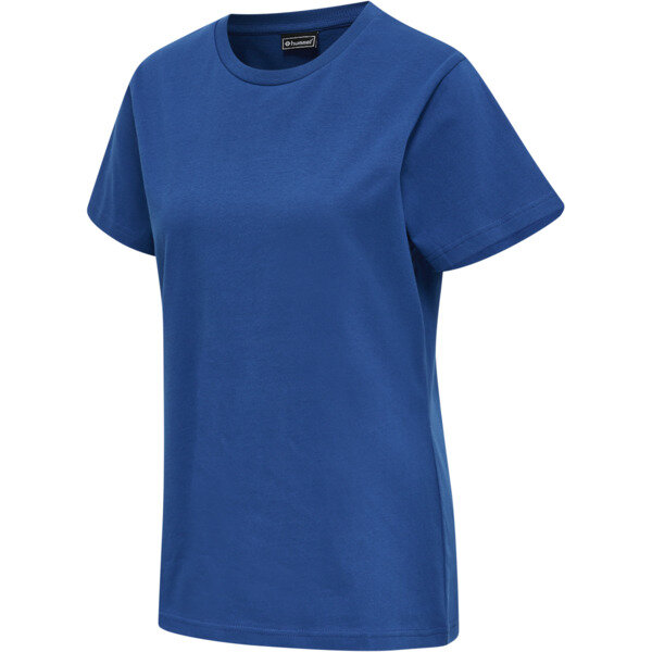 Hummel hmlRED BASIC T-SHIRT S/S WOMAN - TRUE BLUE - S
