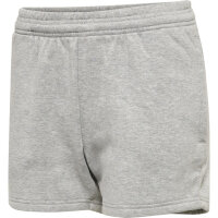 Hummel hmlRED BASIC SWEAT SHORTS KIDS - GREY MELANGE - 116