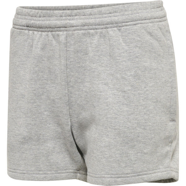 Hummel hmlRED BASIC SWEAT SHORTS KIDS - GREY MELANGE - 164