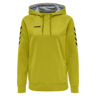 Hummel HMLGO COTTON HOODIE WOMAN - BLAZING YELLOW - XL