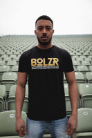 Bolzr T-Shirt Schwarz Gold