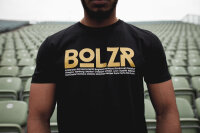 Bolzr T-Shirt Schwarz Gold