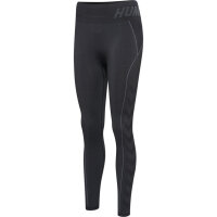 Hummel hmlTE CHRISTEL SEAMLESS MW TIGHTS blackasphaltmelange XS