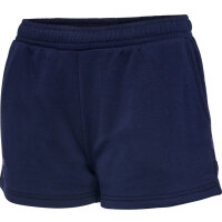 Hummel hmlSTALTIC COTTON SHORTS WOMAN MARINE/PAISLEY PURPLE 2XL