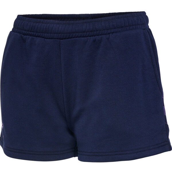 Hummel hmlSTALTIC COTTON SHORTS WOMAN MARINE/PAISLEY PURPLE XL