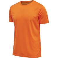 Hummel MEN CORE FUNCTIONAL T-SHIRT S/S ORANGE TIGER XL