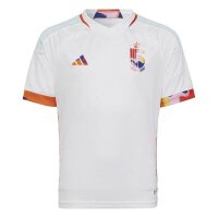 adidas Belgien Auswärts Trikot Kinder HE6637 152
